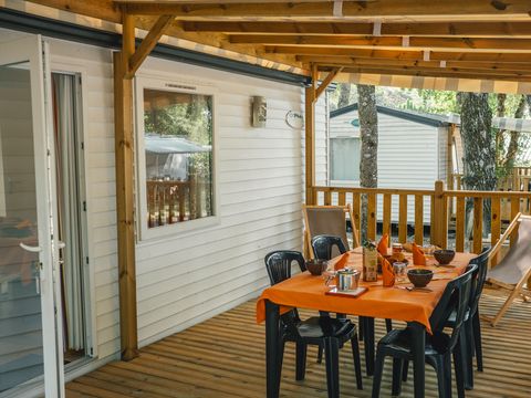 Mobilhome 4 personnes - 4/6 places - 2 salles de bains