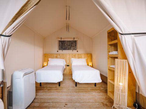Tente en toile et en bois 2 personnes - SAFARI ARENA 2