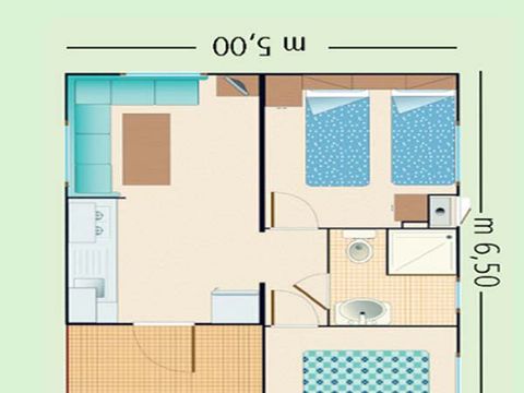 MOBILHOME 4 personnes - Lodge Comfort - Animaux autorisés