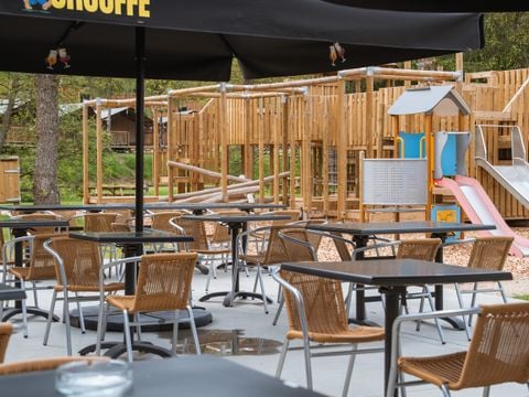 Tente en toile et en bois 4 personnes - Tente Safari I 4 personnes I Salle de bain privée