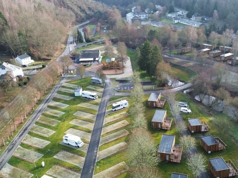 Tente en toile et en bois 4 personnes - Tente Safari I 4 personnes I Salle de bain privée