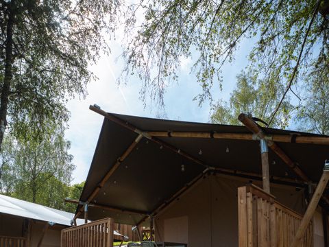 TENTE TOILE ET BOIS 4 personnes - Tente Safari I 4 personnes I Salle de bain privée