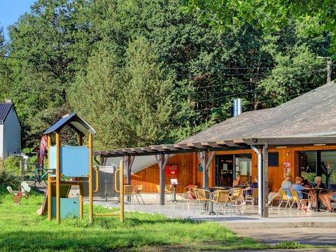 Tente en toile et en bois 4 personnes - Tente Safari I 4 personnes I Salle de bain privée