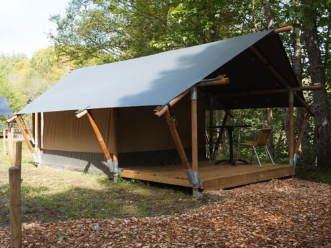 Tente en toile et en bois 2 personnes - Tente Safari I 2 pax