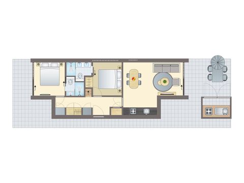 BUNGALOW 4 personnes - 4L2