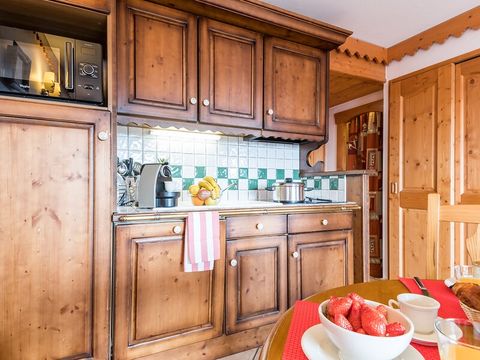 Appartement 5 personnes - 1 chambre - 1 coin - Nuit - Balcon