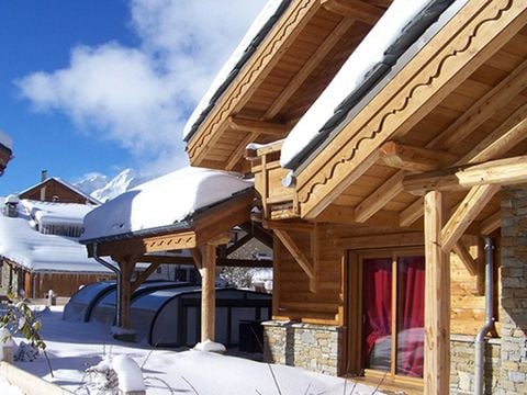 Chalet Odalys  Le Loup Lodge - Camping Isère
