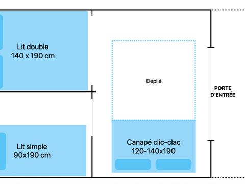 HÉBERGEMENT INSOLITE 5 personnes - Insolite POD ( de 1 à 5 personnes )