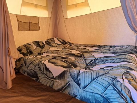 Tente en toile et en bois 6 personnes - Tente safari, 6 personnes
