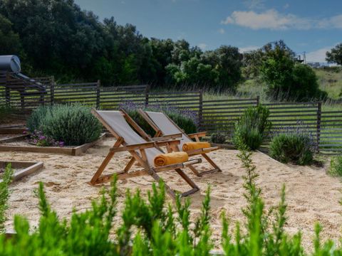 TENTE TOILE ET BOIS 4 personnes - Lodge Family