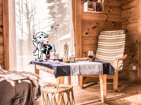 Chalet 5 personnes - Le Lumineux avec vue - 35m² - 2 chambres