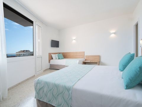 Chambre 3 personnes - CHAMBRE DOUBLE + LIT D'APPOINT - BALCON - PETIT-DÉJEUNER INCLUS