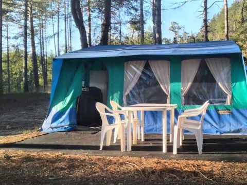 TENTE 4 personnes - Tente Navajo 4 Pièces Sans Sanitaires