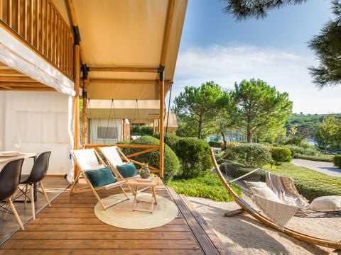 TENTE 4 personnes - Tente loft safari Premium à deux chambres (2+2)