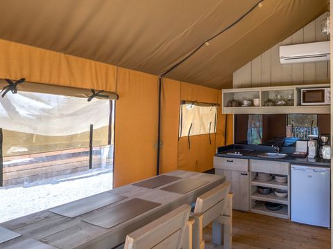 TENTE 6 personnes - Tente à deux chambres (2+4)