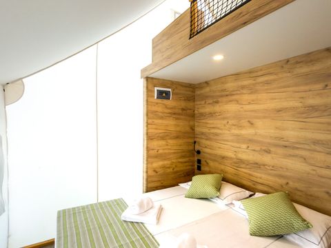 TENTE 6 personnes - Tente safari Premium à trois chambres (4+2)