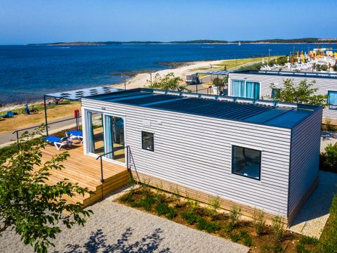 MOBILHOME 5 personnes - Camping Villa première ligne à la mer