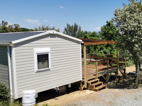 Mobilhome 4 personnes - Esterel - VIP Confort EVO - 29m²- Vue Mer et Jacuzzi
