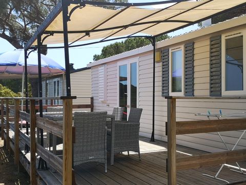 Mobilhome 4 personnes - Mougins - Altair - 2 CHAMBRES 25m² Vue Mer