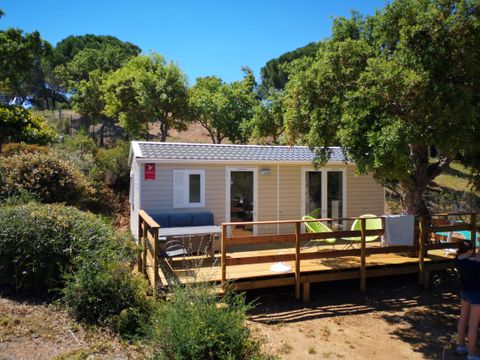 Mobilhome 6 personnes - Mobilhome Estérel - VIP Confort EVO 29m² -Vue Mer / Jacuzzi