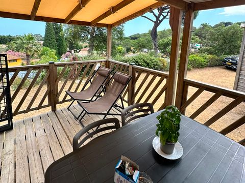 Mobilhome 4 personnes - Provence - 4 pers - 2ch - Clim/TV - 26m2