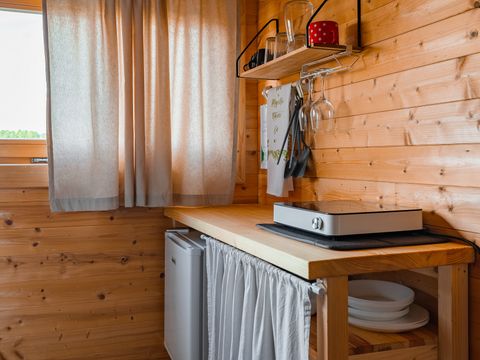 CHALET 4 personnes - /HIS, toilettes et lavabo privés, 22m2