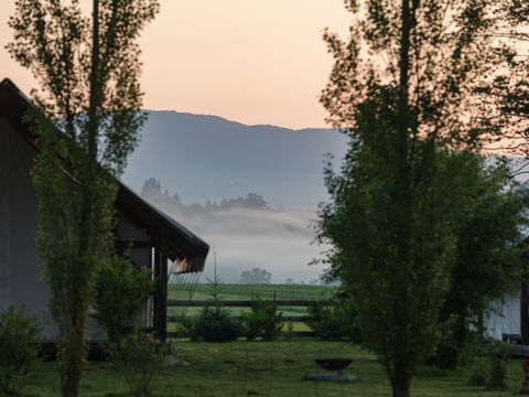 TENTE TOILE ET BOIS 5 personnes - Glamping avec salle de bain, Amber 40 m2
