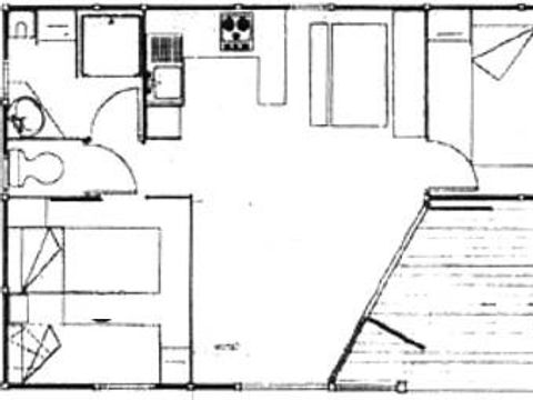 CHALET 5 personnes - Bungalow Spacieux