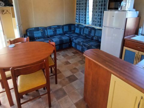 MOBILHOME 4 personnes - Mobil-home Super Titania « Bleu » 2 chambres - climatisé