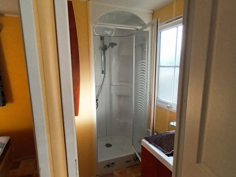 MOBILHOME 6 personnes - Mobil-home Titania rouge 2 chambres - climatisé