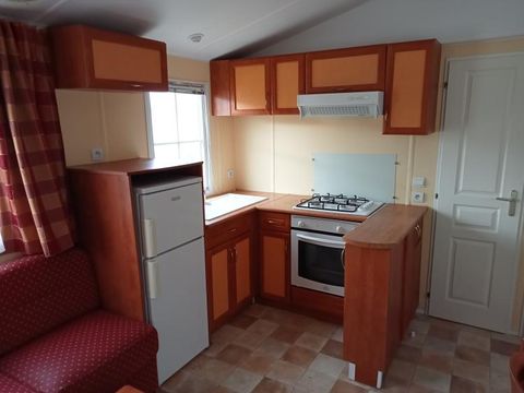 MOBILHOME 6 personnes - Mobil-home Titania rouge 2 chambres - climatisé