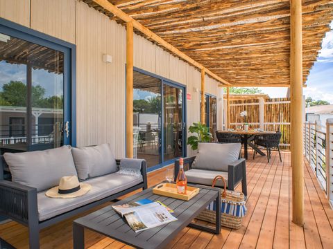 MOBILHOME 5 personnes - Suite Mediterranea - Animaux pas admis