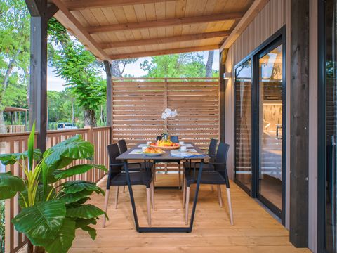 MOBILHOME 4 personnes - Junior Suite Mediterranea - Animaux Admis