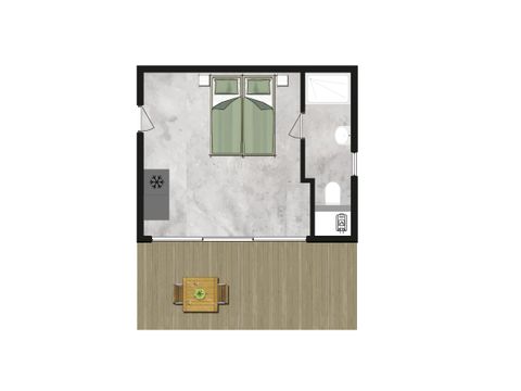 LODGE 2 personnes - Cocoon de la Semois | Animaux acceptés