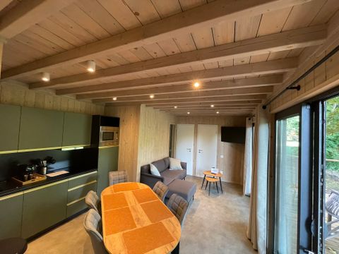 LODGE 6 personnes - Ecolodge | 3 Chambres | Animaux acceptés