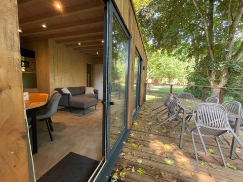LODGE 6 personnes - Ecolodge | 3 Chambres | Animaux acceptés