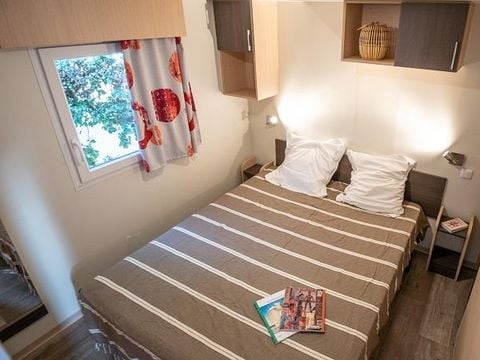 MOBILHOME 4 personnes - Cottage Grand Confort Maldives 32m² - 2 chambres / TERRASSE EN BOIS COUVERTE
