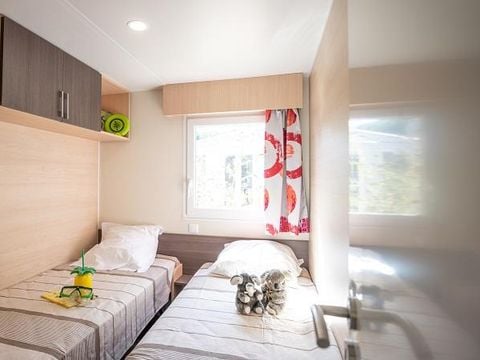 MOBILHOME 4 personnes - Cottage Grand Confort Maldives 32m² - 2 chambres / TERRASSE EN BOIS COUVERTE