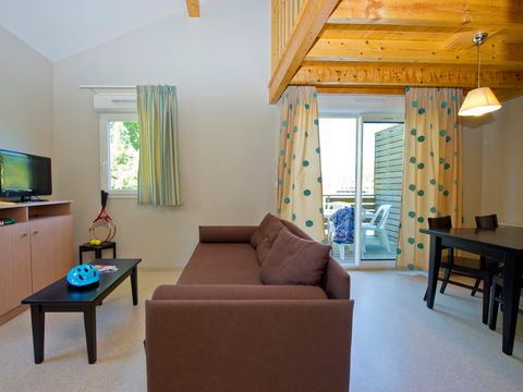 MOBILHOME 6 personnes - G/25_COTTAGE 6 PERSONNES DUPLEX VUE LAC