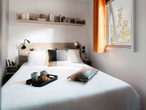 MOBILHOME 2 personnes - Mobil home Premium - 1 chambre - terrasse semi-couverte vue mer