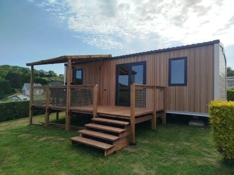 Mobilhome 6 personnes - Mobil home Premium - 3 chambres - terrasse semi-couverte