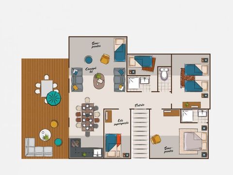 APPARTEMENT 10 personnes - Appartement Maxi tribu