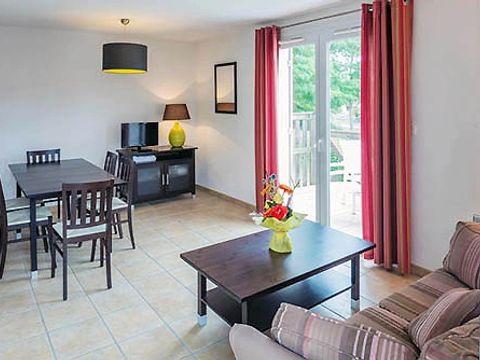 Appartement 2 personnes - 3 pièces 2 personnes (Séjour + Petit-déjeuner)