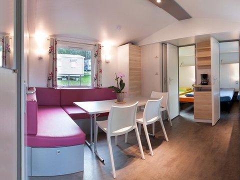 MOBILHOME 6 personnes - Premium Pivoine - 3 chambres + terrasse 11.25 m²