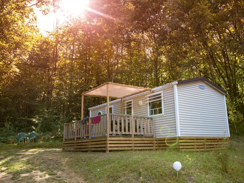 MOBILHOME 6 personnes - Premium Pivoine - 3 chambres + terrasse 11.25 m²