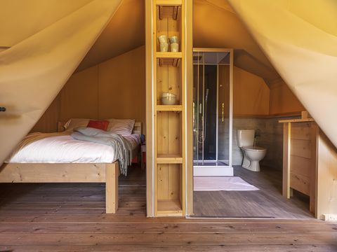 TENTE TOILE ET BOIS 3 personnes - GLAMPING T1