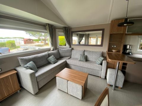 MOBILHOME 4 personnes -  2 chambres - terrasse couverte - Prestige