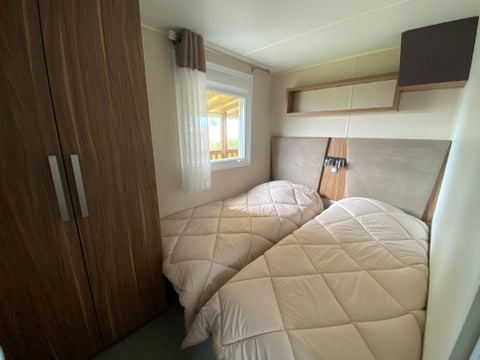MOBILHOME 4 personnes -  2 chambres - terrasse couverte - Prestige