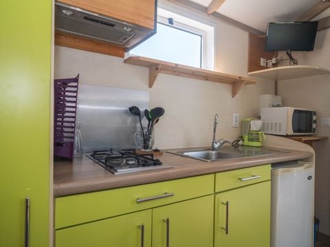 Hébergement 4 personnes - Roulotte cosy 4 places