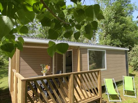 MOBILHOME 4 personnes - Mobil-home Premiun Loggia 32m² 2 chambres - Arrivée le Samedi en Juillet et Août